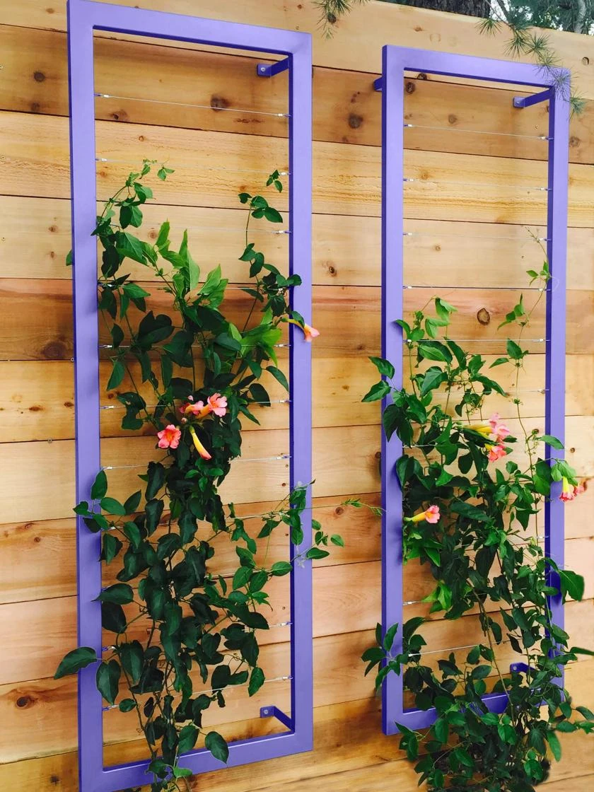 Ina Modern Wall Trellis Sr. Ina Modern Wall Trellis Sr. -Gardene Supply Sales 8600510 07V tif