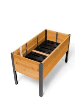 Self-Watering Eco-Stained Elevated Planter Box, 2' X 4' -Gardene Supply Sales 8608963 6286 tif