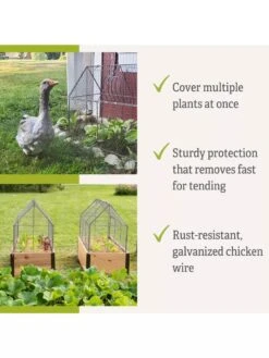 Chicken Wire Crop Coop -Gardene Supply Sales 8609080 2