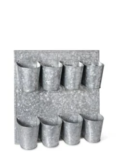 8 Pot Metal Wall Planter 2 8 Pot Metal Wall Planter -Gardene Supply Sales 8609089 9665 tif