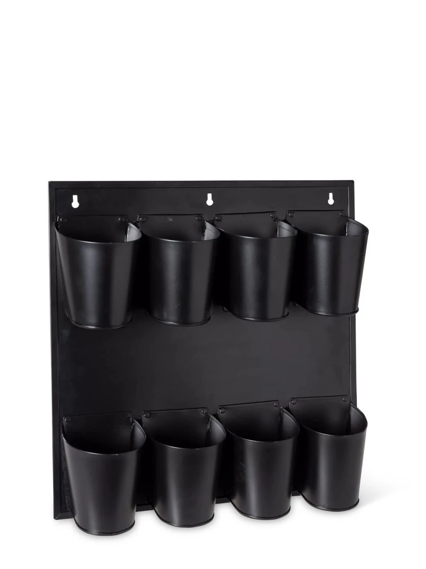8 Pot Metal Wall Planter 8 Pot Metal Wall Planter -Gardene Supply Sales 8609089 9666 tif