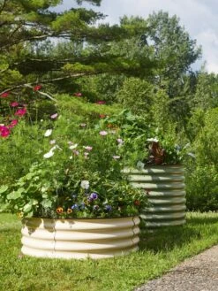 Birdies™ Round Metal Raised Bed, Tall -Gardene Supply Sales 8609150 6524 tif 1