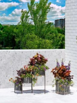 Galvanized Grow Bag Planter 12" -Gardene Supply Sales 8609180 0344 tif 1