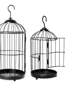 Hanging Birdcage Planter Set -Gardene Supply Sales 8609181 02V tif