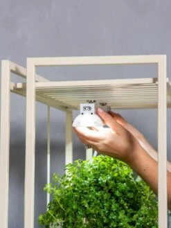 Oslo 2-Tier LED Grow Light Garden, 2 Fixtures -Gardene Supply Sales 8609220 4133 tif