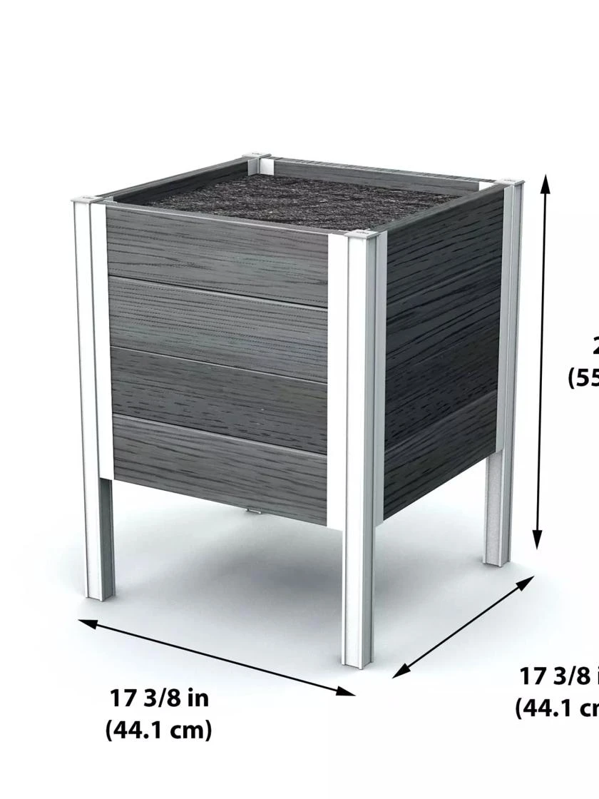 Vita Urbana Raised Planter Box Vita Urbana Raised Planter Box -Gardene Supply Sales 8609386 04V jpg