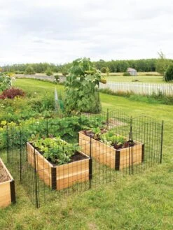 6 Panel Critter Fence With Gate -Gardene Supply Sales 8609844 8457 tif