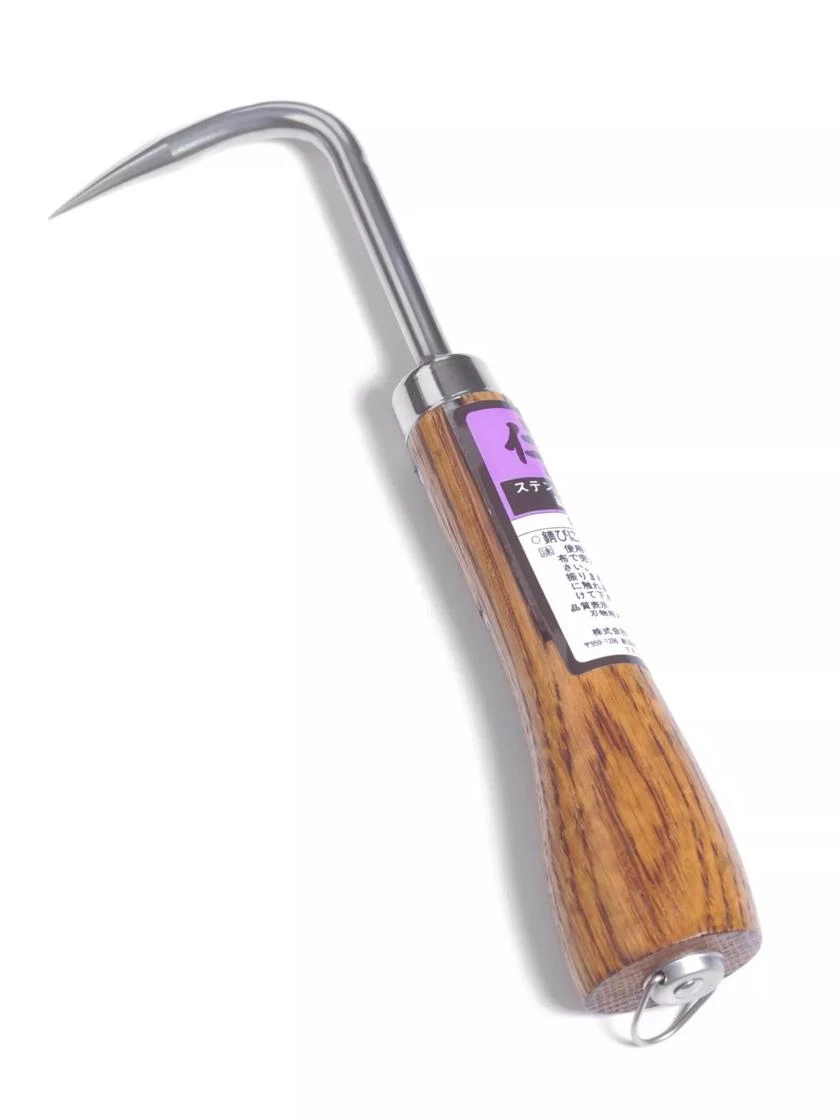 Nisaku Japanese Stainless Single Claw Cultivator Nisaku Japanese Stainless Single Claw Cultivator -Gardene Supply Sales 8610669 01V jpg