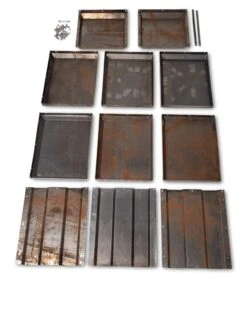 Corten Steel Modular Raised Bed, 2'x6' 5 Corten Steel Modular Raised Bed, 2'x6' -Gardene Supply Sales 8610703 0142 tif