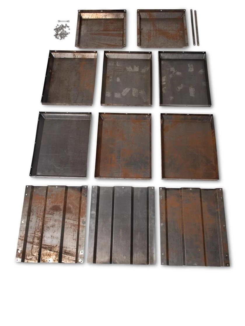 Corten Steel Modular Raised Bed, 2'x6' Corten Steel Modular Raised Bed, 2'x6' -Gardene Supply Sales 8610703 0142 tif