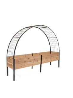 2’ X 8’ Arch Trellis For Planter Boxes -Gardene Supply Sales 8610798 0809 tif