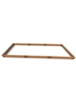 Classic Sienna Composite Raised Bed, 5-1/2" High With 2" Boards -Gardene Supply Sales 8610832 01v