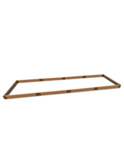 Classic Sienna Composite Raised Bed, 5-1/2" High With 2" Boards -Gardene Supply Sales 8610837 01v