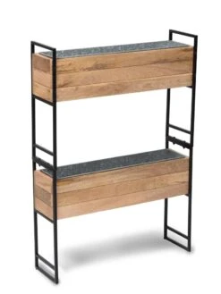 Tartu 2-Tier Elevated Rectangular Planter -Gardene Supply Sales 8611008 0936 tif