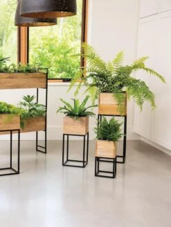 Tartu 2-Tier Elevated Rectangular Planter -Gardene Supply Sales 8611008 1306 tif