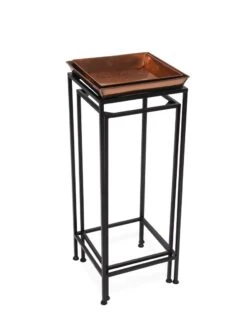 Square Nesting Plant Stands With Trays, Set Of 2 -Gardene Supply Sales 8611014 001 tif