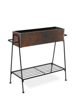 Rectangular Corten Planter And Stand -Gardene Supply Sales 8611028 1245 tif