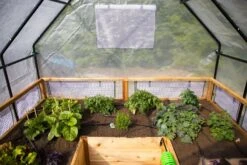 Garden In A Box With Greenhouse, 8' X 8' -Gardene Supply Sales 8611033 04V jpg
