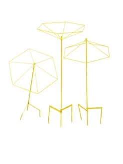 Parasol Plant Supports, Set Of 3 -Gardene Supply Sales 8611129 3848 tif