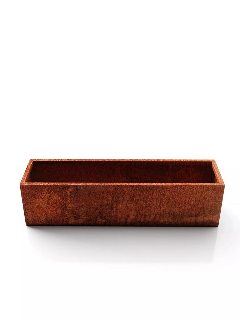 Veradek Metallic Series Corten Steel Window Box Planter, 36" Veradek Metallic Series Corten Steel Window Box Planter, 36" -Gardene Supply Sales 8611609 06V tif