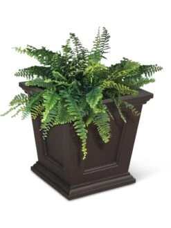 Fairfield Self-Watering Square Planter, 16” X 16” -Gardene Supply Sales 8611695 04V tif