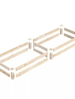 Pine Raised Garden Bed, 2' X 8' -Gardene Supply Sales 8612243 01V jpg