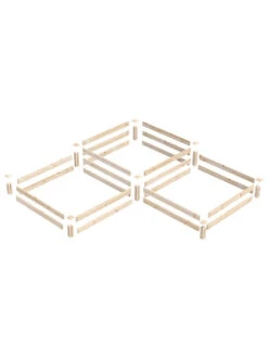 2-Tier Pine Raised Garden Bed, 4'x12' -Gardene Supply Sales 8612257 01v