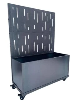 Nice Corten Trough Planters With Privacy Screen -Gardene Supply Sales 8612382 01V png