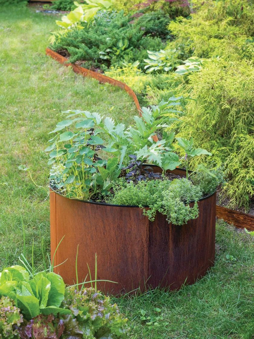 Birdies™ Corten Steel Round Raised Beds Birdies™ Corten Steel Round Raised Beds -Gardene Supply Sales 8612423 1537 tif