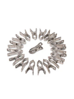 Metal Medium Garden Clips 2.25", Set Of 18 2 Metal Medium Garden Clips 2.25", Set Of 18 -Gardene Supply Sales 8612443 0032 metal medium garden clips set of 18