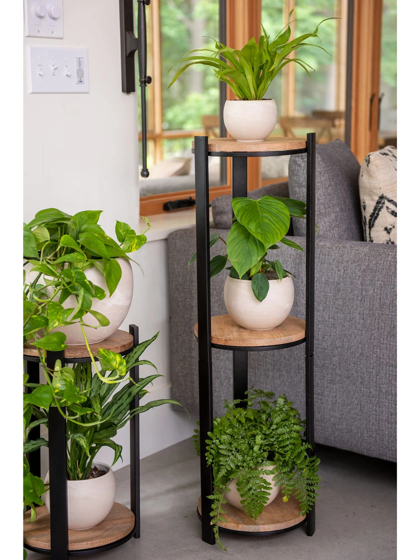 Triple Tower Plant Stand Triple Tower Plant Stand -Gardene Supply Sales 8612679 0049