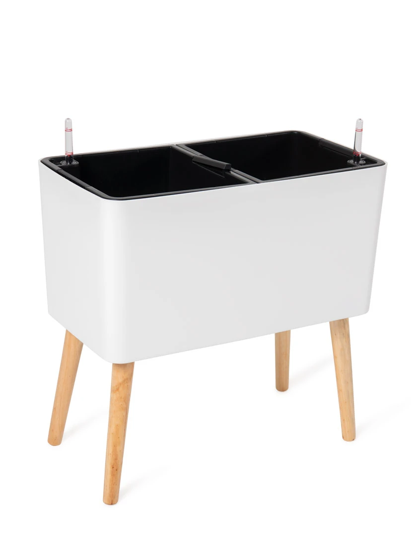 Ava Self-Watering Rectangular Planter Ava Self-Watering Rectangular Planter -Gardene Supply Sales 8612691 218 ava self watering rectangular planter white