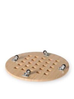 Bamboo Plant Caddy Round, 15.75" -Gardene Supply Sales 8612716 206 tif