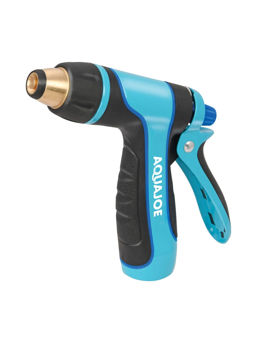 Aqua Joe® AJHN105 Hose Nozzle With Trigger Flow Control Aqua Joe® AJHN105 Hose Nozzle With Trigger Flow Control -Gardene Supply Sales 8612870 02v