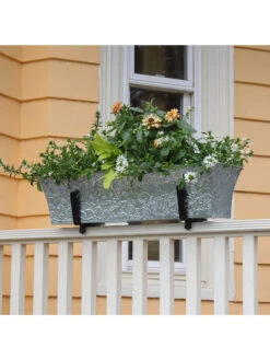 Achla Designs Handrail Flowerbox Bracket Kit For Rail -Gardene Supply Sales 8612883 03v