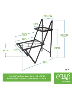 Achla Designs Duet Plant Stand -Gardene Supply Sales 8612905 02v