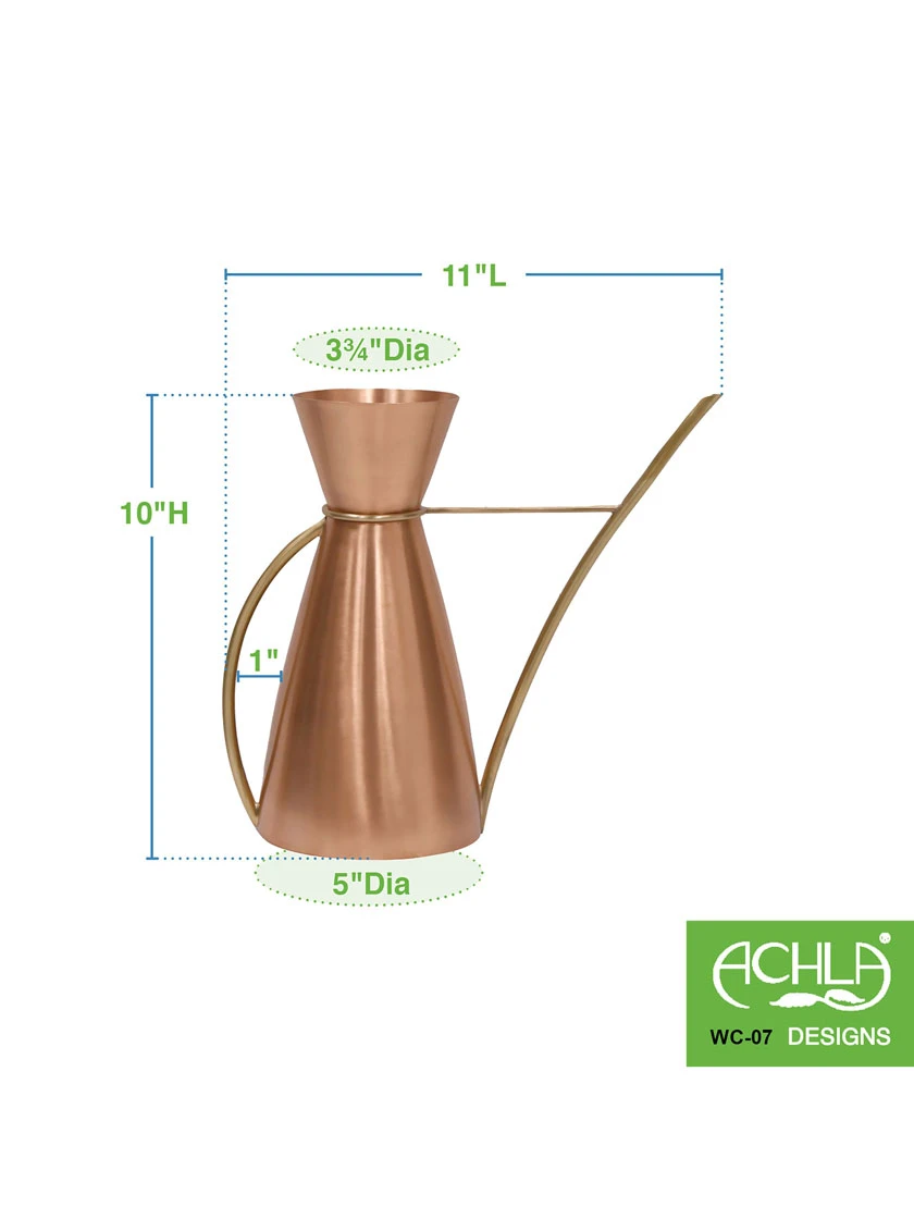 Achla Designs Copper Watering Carafe Achla Designs Copper Watering Carafe -Gardene Supply Sales 8612920 02v