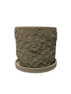 Concrete Honeycomb Bee Planter -Gardene Supply Sales 8613044 01v