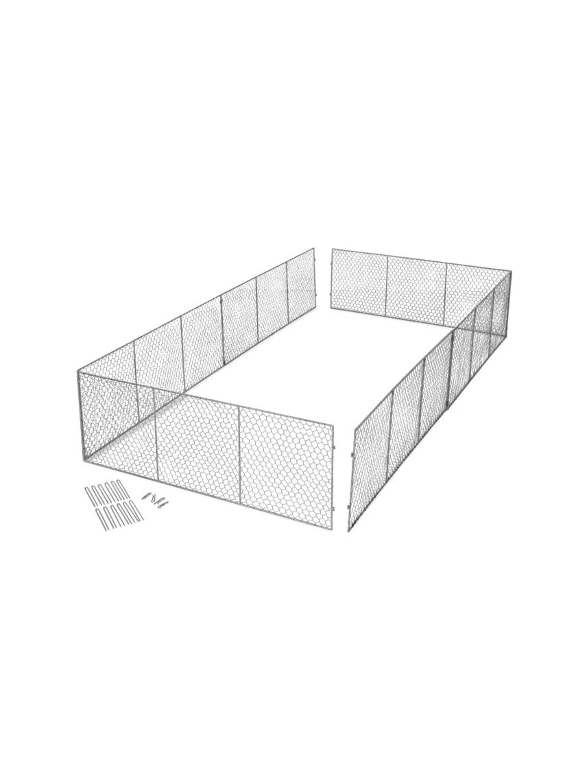 Chicken Wire Critter Fence, 16" High Chicken Wire Critter Fence, 16" High -Gardene Supply Sales 8613249 6110