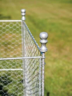 Tall Chicken Wire Critter Fence Extension Panel, Set Of 2 7 Tall Chicken Wire Critter Fence Extension Panel, Set Of 2 -Gardene Supply Sales 8613260 0082 1