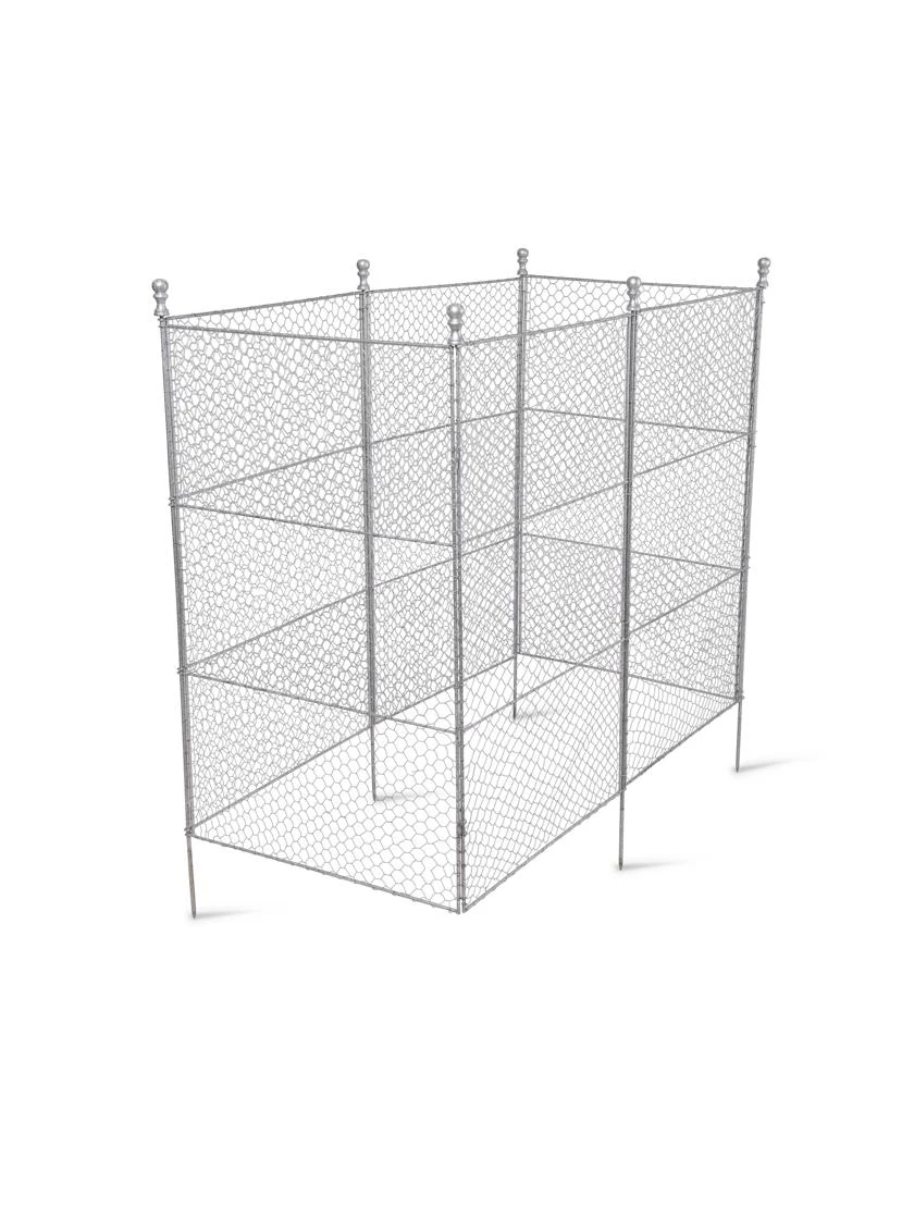 Tall Chicken Wire Critter Fence Extension Panel, Set of 2 Tall Chicken Wire Critter Fence Extension Panel, Set Of 2 -Gardene Supply Sales 8613260 6053 1