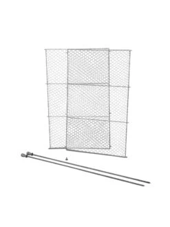 Tall Chicken Wire Critter Fence Extension Panel, Set Of 2 13 Tall Chicken Wire Critter Fence Extension Panel, Set Of 2 -Gardene Supply Sales 8613262 6063 tall chicken wire critter fence extension panel set of 2 galvanized