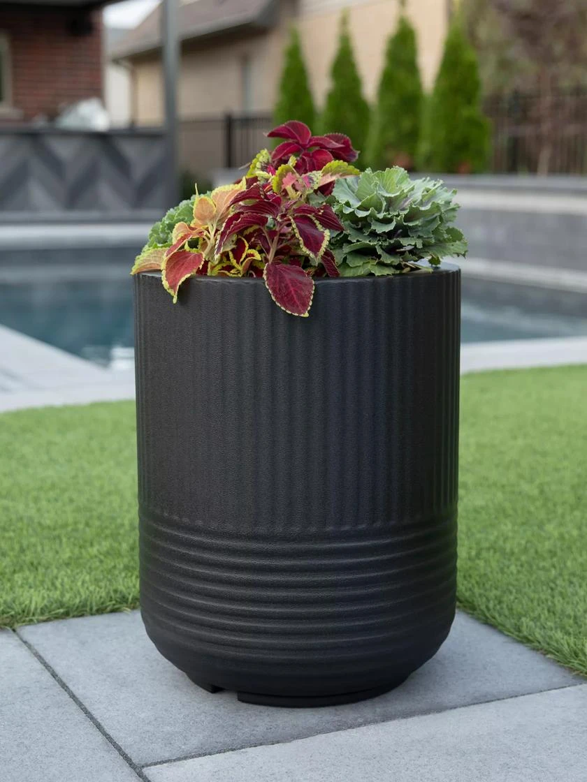 Arden Round Planter Arden Round Planter -Gardene Supply Sales 8613267 02V tif
