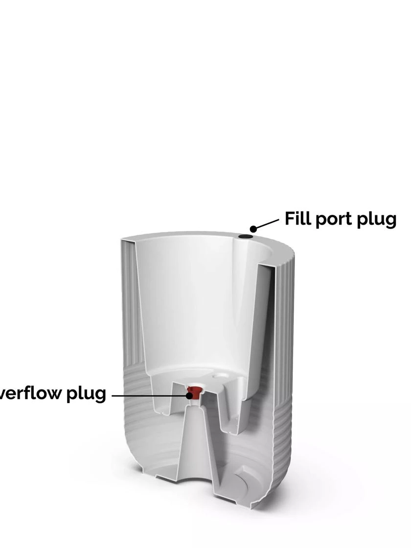 Arden Round Planter Arden Round Planter -Gardene Supply Sales 8613267 05V tif