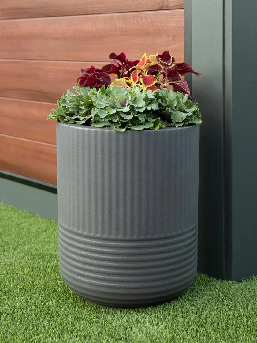 Arden Round Planter Arden Round Planter -Gardene Supply Sales 8613267 07V tif