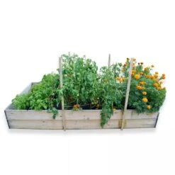 SeedSheets Organic Vegetable Garden, Easy Breezy Caprese, 4' X 8' -Gardene Supply Sales 8613295 01V