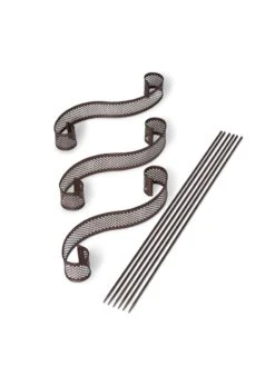 Scroll Linking Stakes, Set Of 3 -Gardene Supply Sales 8613321 5899