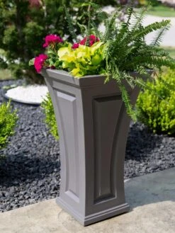 Cambridge Tall Planter, 28" Height 3 Cambridge Tall Planter, 28" Height -Gardene Supply Sales 8613524 08V