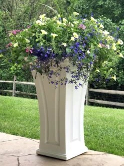 Cambridge Tall Planter, 28" Height 5 Cambridge Tall Planter, 28" Height -Gardene Supply Sales 8613524 13V