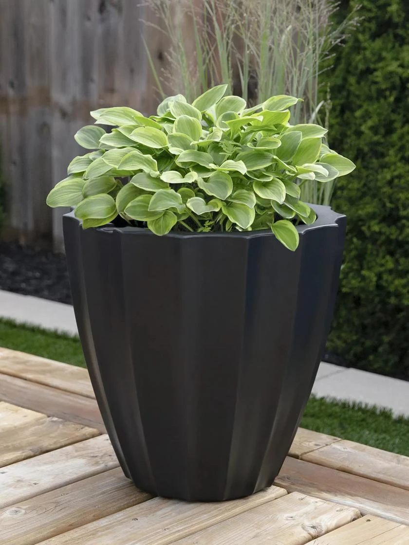 Sedona Round Planter, 18" Diameter Sedona Round Planter, 18" Diameter -Gardene Supply Sales 8613526 01V
